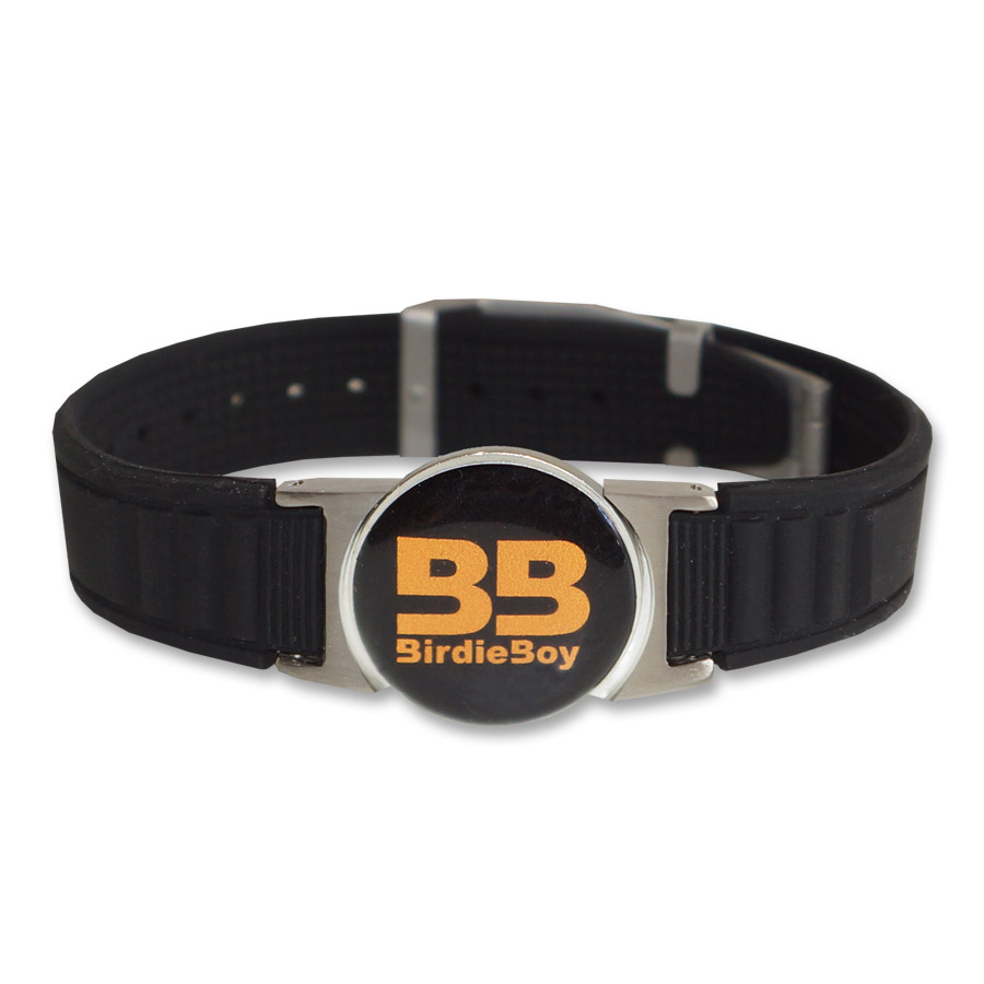 Negative Ions Bracelet with ball marker (Black or White) - Image 3