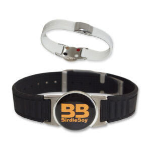 Negative Ions Bracelet with ball marker (Black or White)